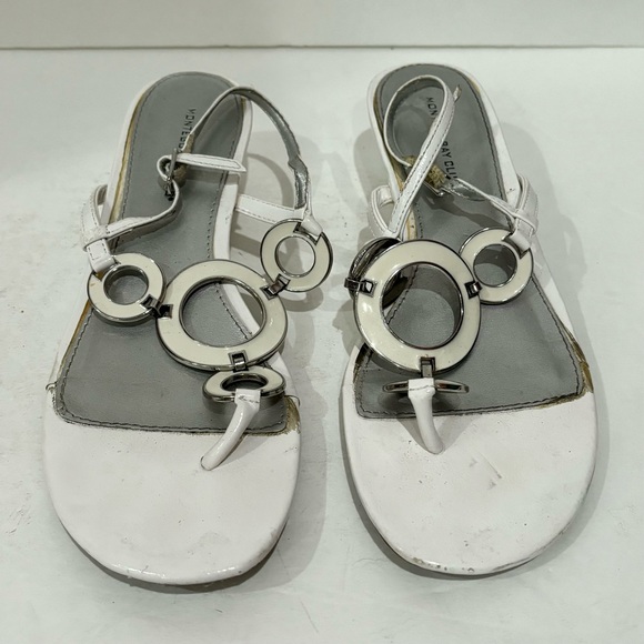 MONTEGO BAY CLUB Women’s White Strappy Sandals - size 7 - Picture 1 of 6